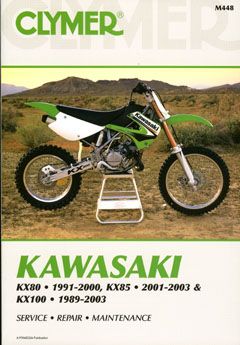 Kawasaki KX80 1991-2000, KX85 2001-2003 and KX100 1989-20 (image for) Kawasaki KX80 1991-2000, KX85 2001-2003 and KX100 1989-20